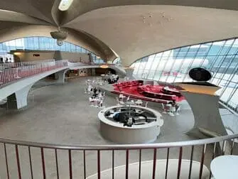 JFK Airport - TWA Hotel lobby